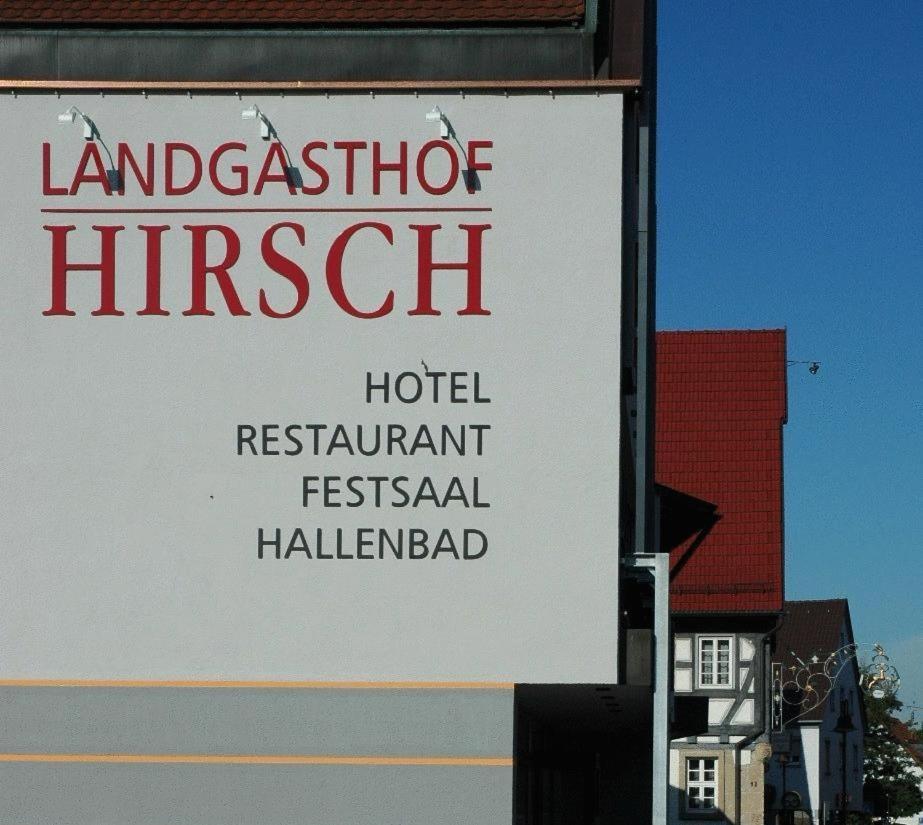 Landgasthof Hirsch Remshalden Buitenkant foto